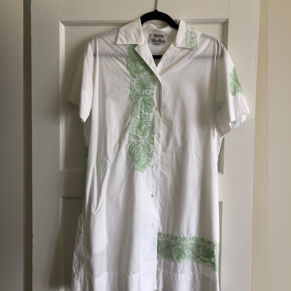 Clearing out my closet; Acne shirt dress!